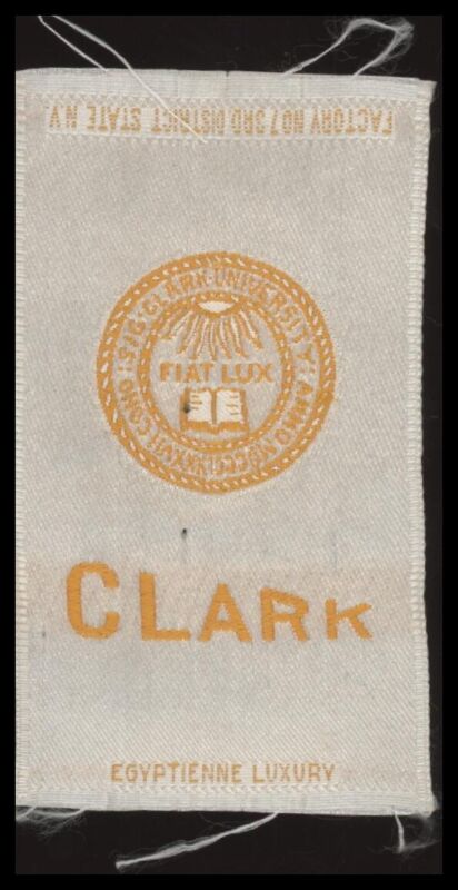 1910 S25 CLARK UNIVERSITY NNO VG-EX SILKS FOOTBALL