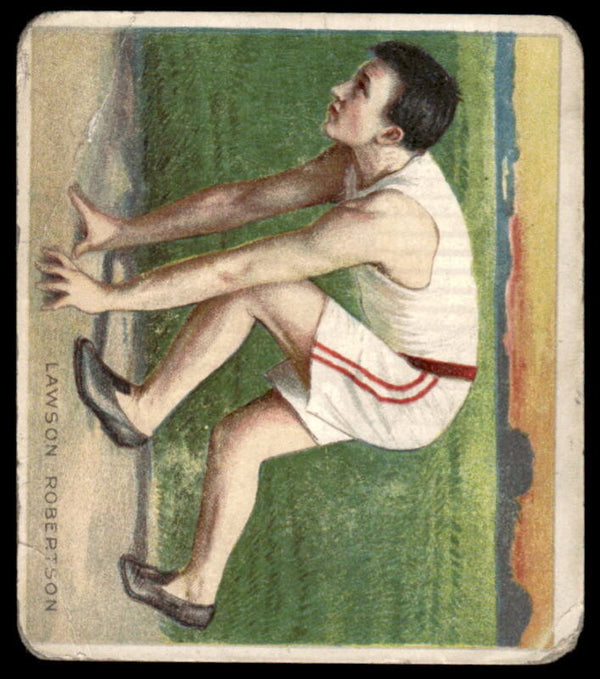 1910 T218 LAWSON ROBERTSON GOOD MECCA TRACK AND FIELD IRISH-AMERICAN