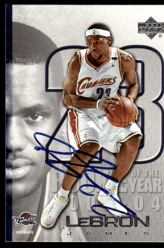 2005 UPPER DECK LEBRON JAMES LJ36 MINT AUTOGRAPH BASKETBALL CLEVELAND CAVALIERS