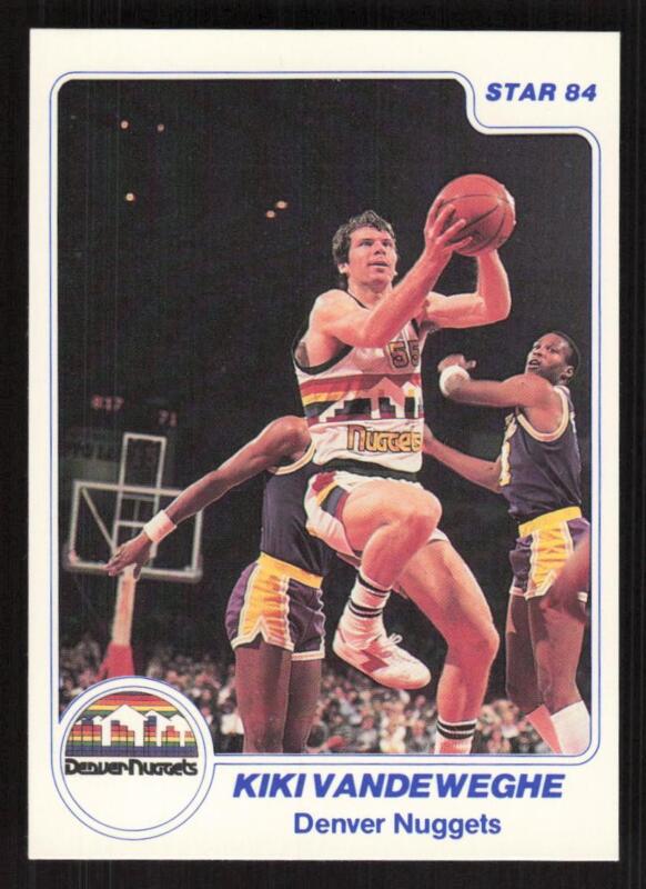 1983 STAR KIKI VANDEWEGHE 181 MINT RC BASKETBALL DENVER NUGGETS