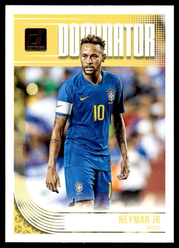 2018 DONRUSS NEYMAR JR D-3 MINT DOMINATORS SOCCER BRAZIL