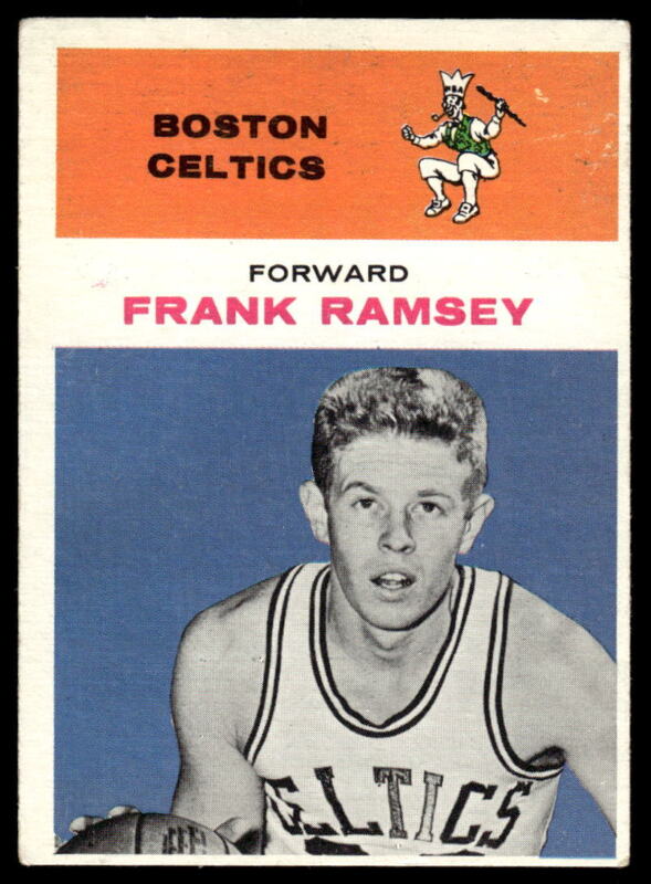 1961 FLEER FRANK RAMSEY 35 VG-EX BASKETBALL BOSTON CELTICS
