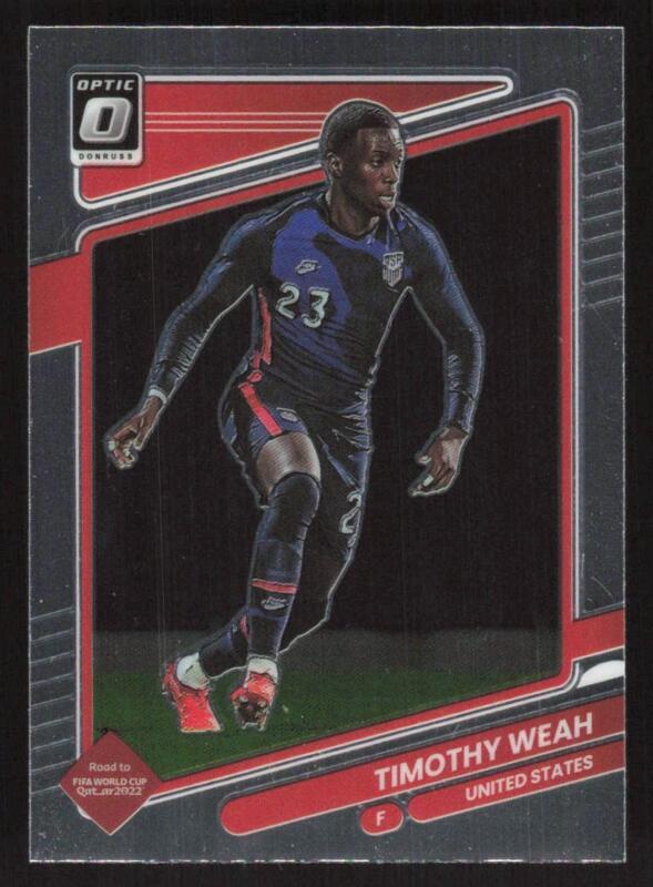 2021 DONRUSS TIMOTHY WEAH 163 MINT OPTIC SOCCER USA