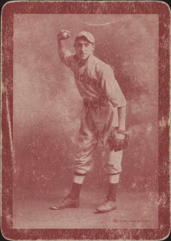 1906 RUSSELL'S RUSTLERS BASEBALL BOYS 5 SPADES 5S FAIR 1910 BASEBALL