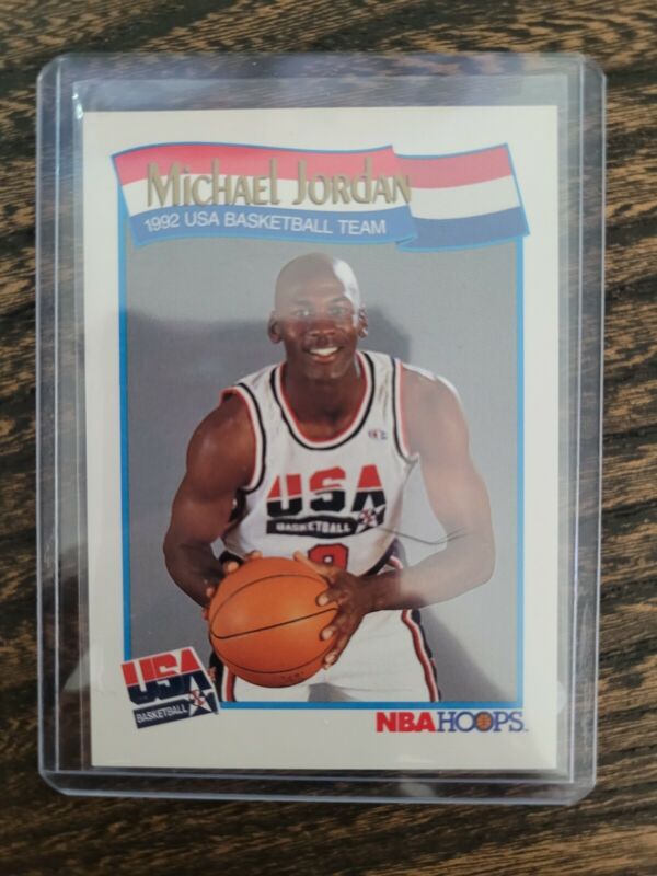 1991 HOOPS MICHAEL JORDAN 579 TEAM USA BASKETBALL CHICAGO BULLS