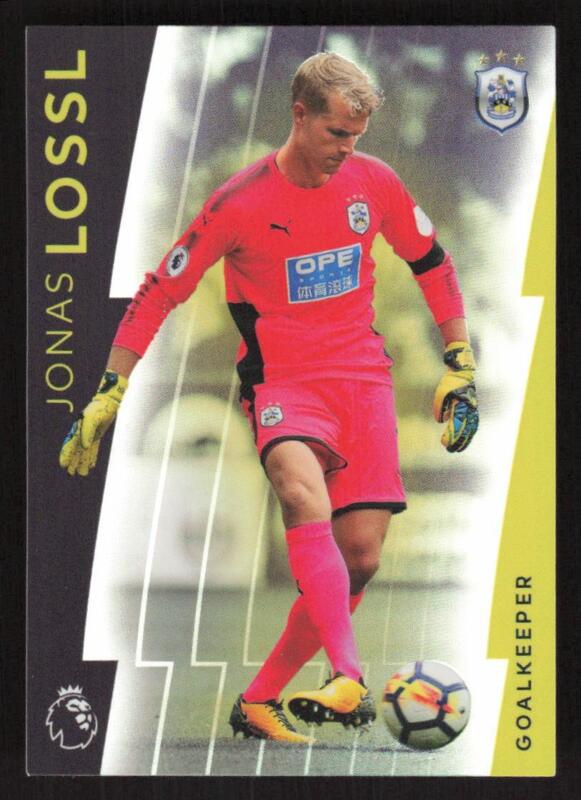 2018 TOPPS PLATINUM PREMIER LEAGUE JONAS LOSSL 36 MINT SOCCER HUDDERSFIELD TOWN