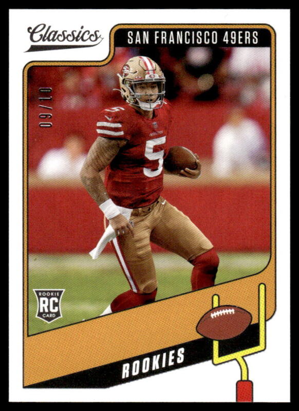2021 PANINI CLASSICS TREY LANCE 153 MINT GLOSSY /10 SAN FRANCISCO 49ERS