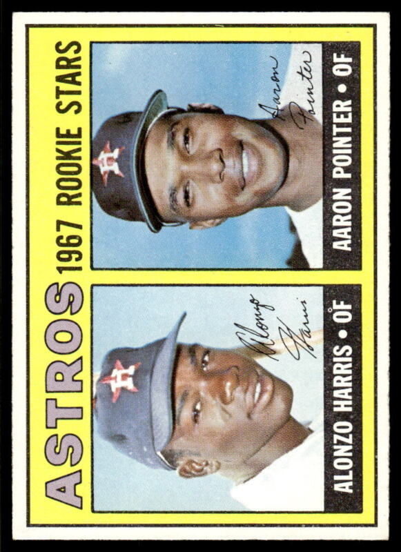 1967 TOPPS ALONZO HARRIS 564 VG-EX AARON POINTER RC SP HIGH # HOUSTON ASTROS