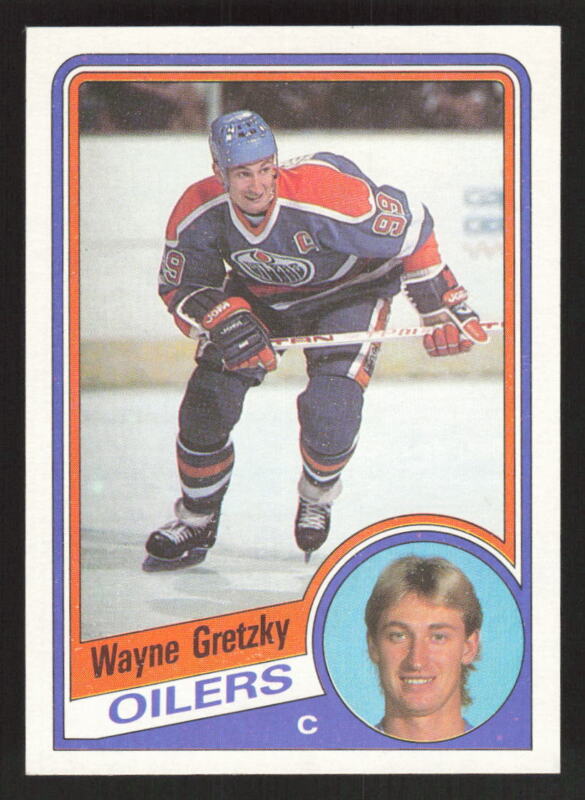 1984 TOPPS WAYNE GRETZKY 51 MINT HOCKEY EDMONTON OILERS