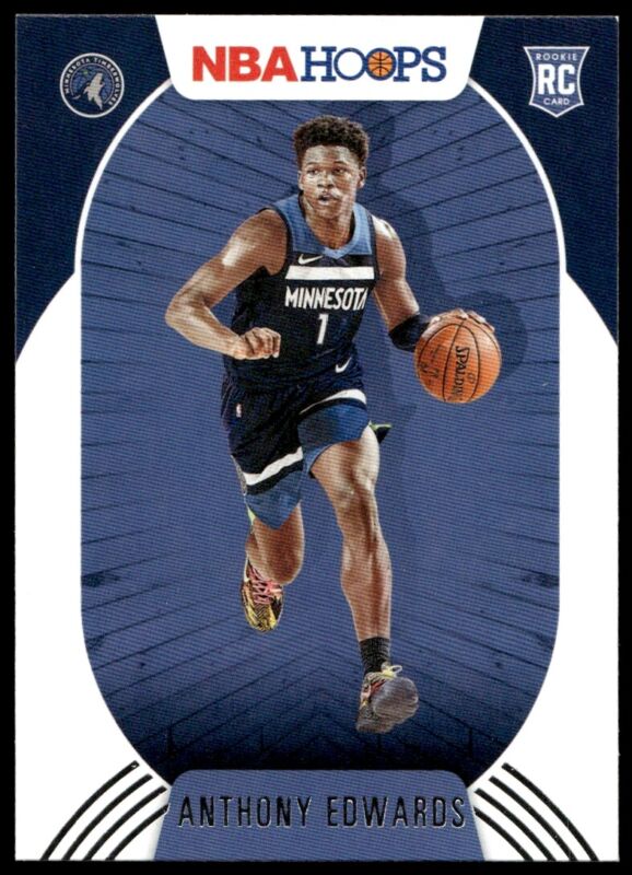 2020 HOOPS ANTHONY EDWARDS 216 MINT RC BASKETBALL MINNESOTA TIMBERWOLVES