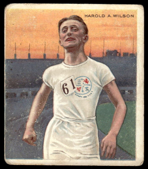 1910 T218 H.A. WILSON VG HASSAN HAROLD TRACK FIELD IRISH-AMERICAN ATHLETIC CLUB