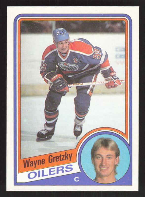 1984 TOPPS WAYNE GRETZKY 51 MINT HOCKEY EDMONTON OILERS