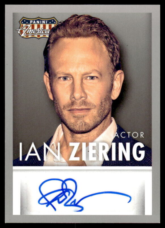 2015 PANINI AMERICANA IAN ZIERING S-IZ MINT AUTOGRAPH ACTOR BEVERLY HILLS 90210