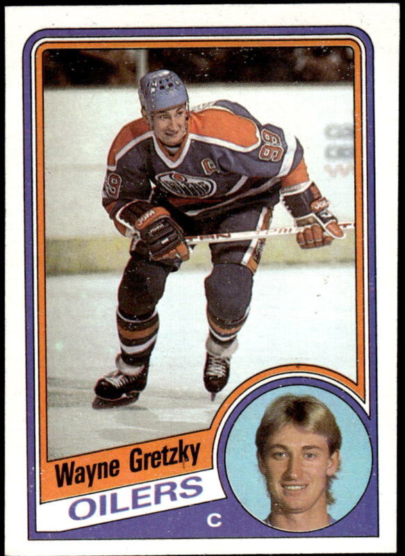 1984 TOPPS WAYNE GRETZKY 51 MINT HOCKEY EDMONTON OILERS