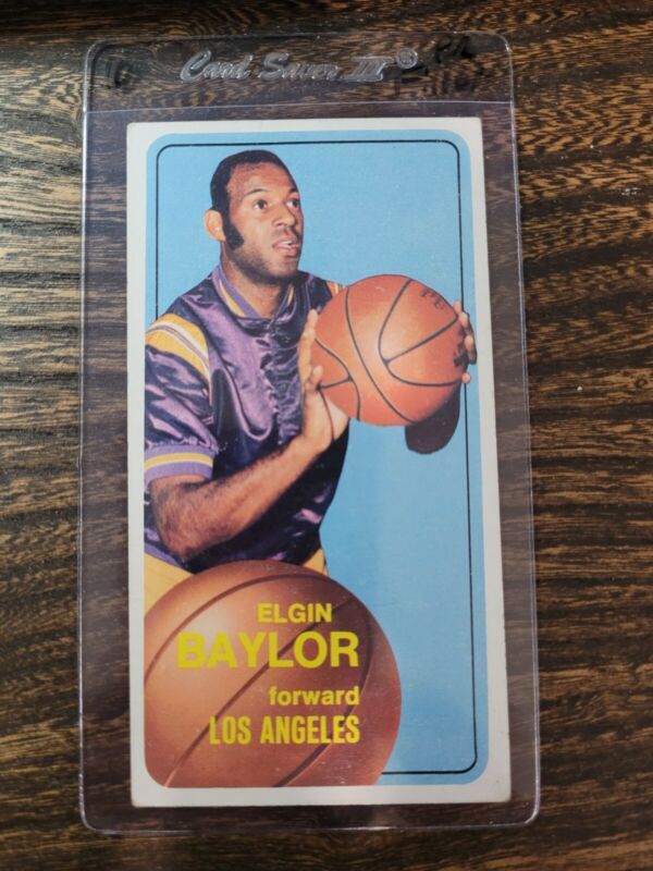 1970-71 TOPPS ELGIN BAYLOR #65 BASKETBALL LOS ANGELES LAKERS