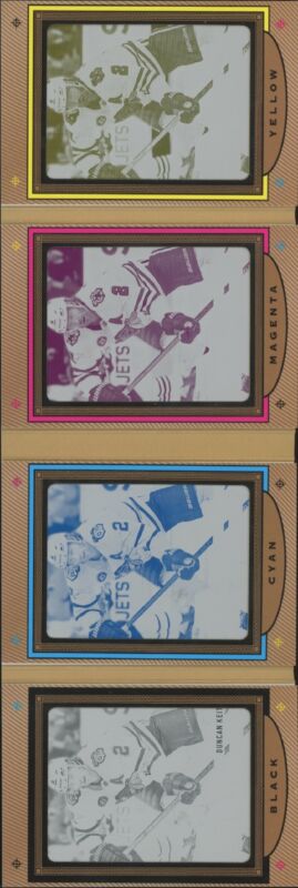 2019 UPPER DECK DUNCAN KEITH 114 PRINTING PLATE BOOKLET 1/1 CHICAGO BLACKHAWKS