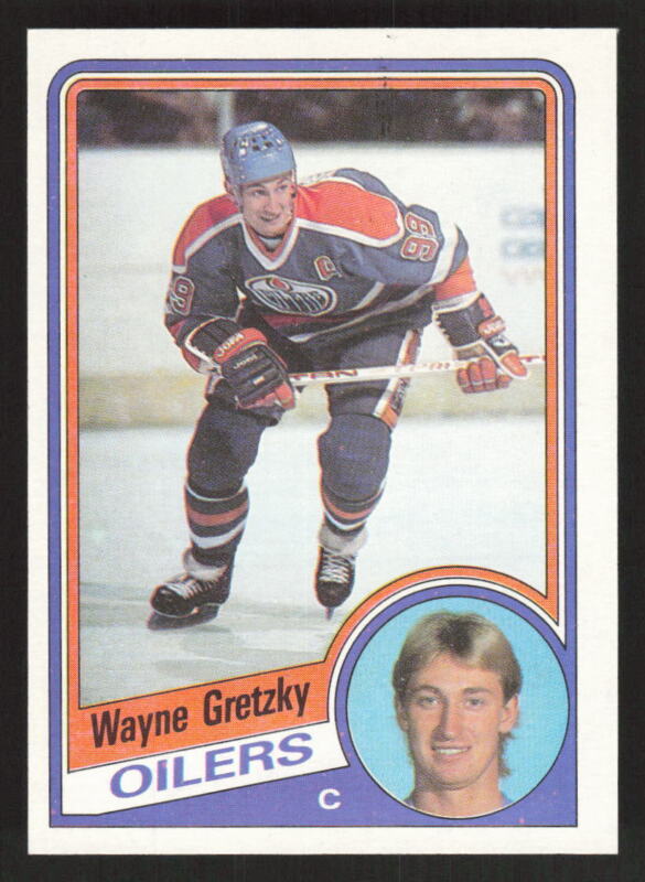 1984 TOPPS WAYNE GRETZKY 51 MINT HOCKEY EDMONTON OILERS