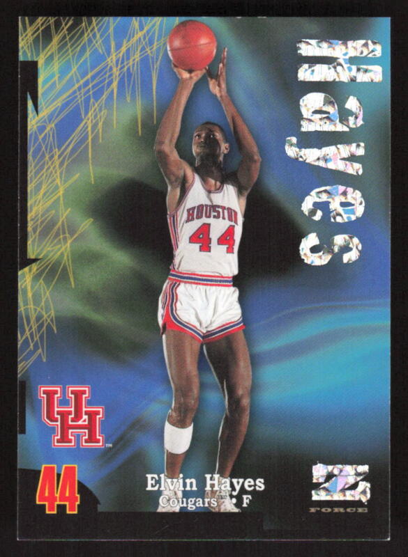 2012 FLEER RETRO ELVIN HAYES Z-15 97-98 Z-FORCE SUPER RAVE 16/50 HOUSTON COUGARS