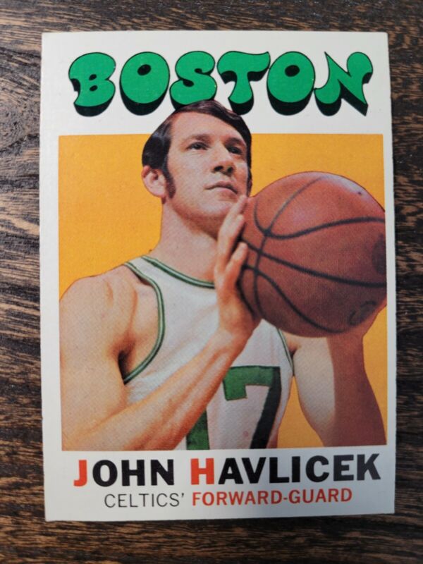 1971 TOPPS JOHN HAVLICEK 35 NRMT HOF BASKETBALL BOSTON CELTICS