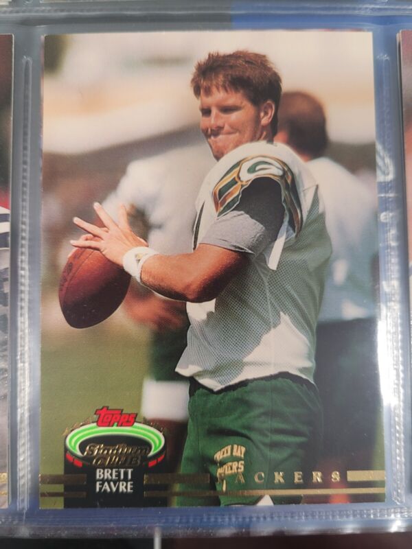 1992 STADIUM CLUB COMPLETE SET FAVRE HIGH # FOOTBALL MINT