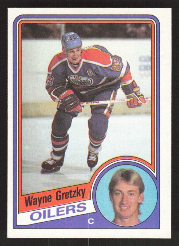 1984 TOPPS WAYNE GRETZKY 51 MINT HOCKEY EDMONTON OILERS