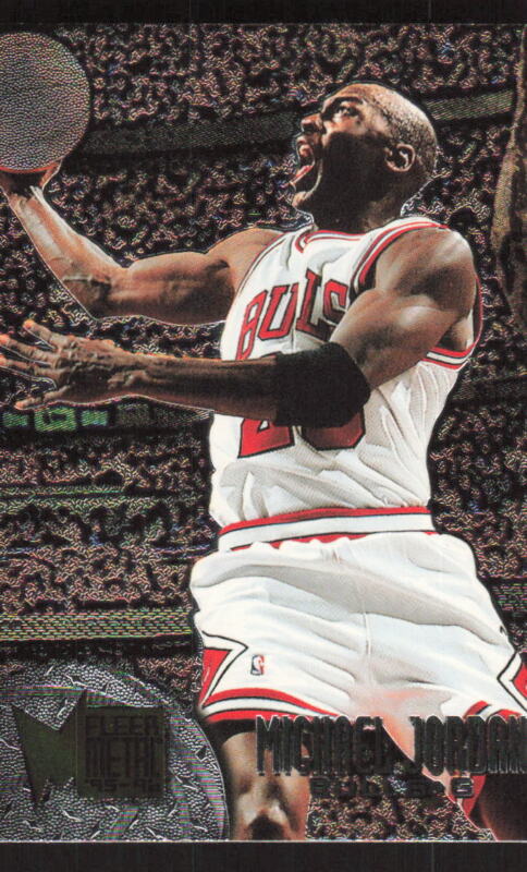 1995 METAL MICHAEL JORDAN 13 MINT BASKETBALL CHICAGO BULLS