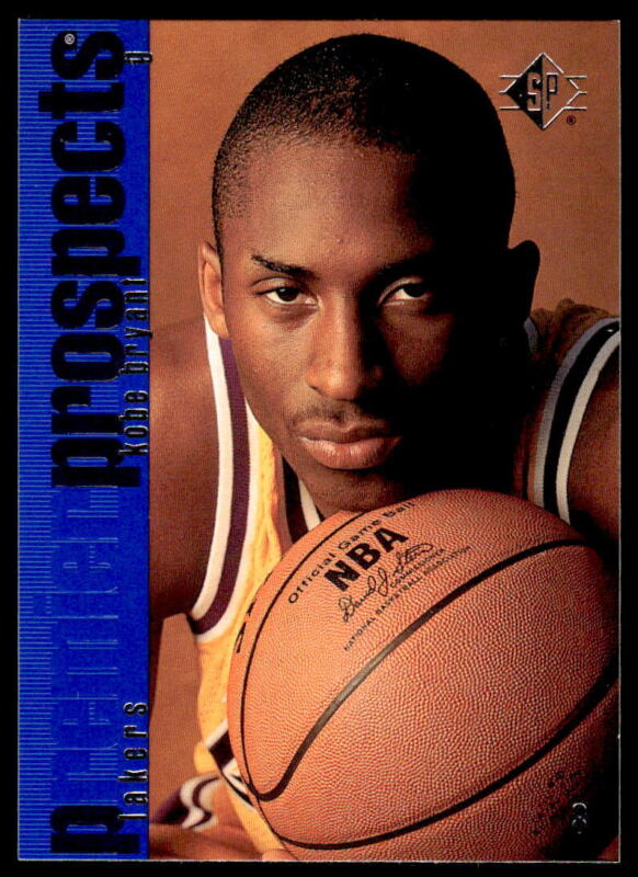 1996 SP KOBE BRYANT 134 NRMT HOF RC BASKETBALL LOS ANGELES LAKERS