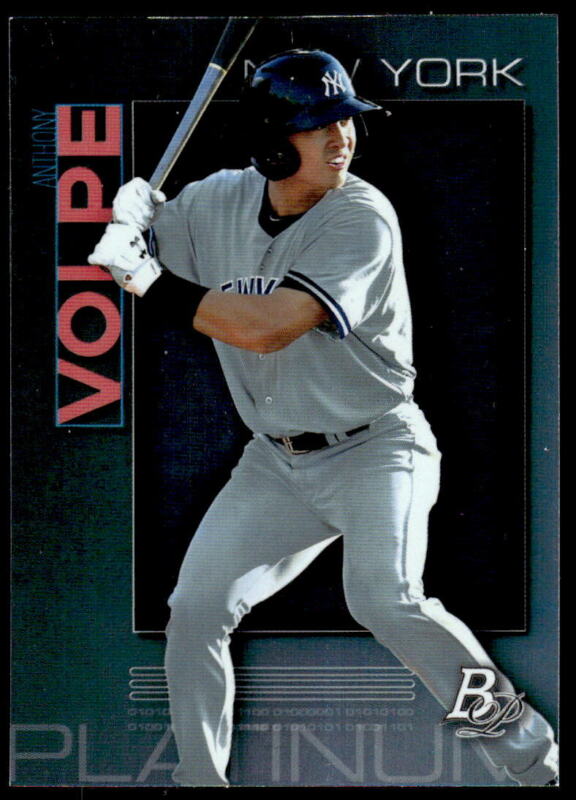 2020 BOWMAN PLATINUM ANTHONY VOLPE TOP-29 MINT TOP PROSPECTS NEW YORK YANKEES