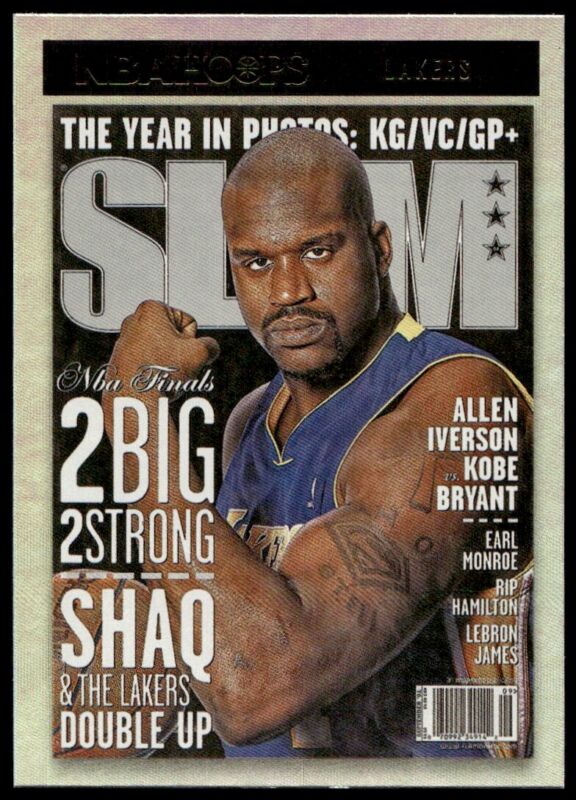 2020 HOOPS SHAQUILLE O'NEAL 9 MINT SLAM HOLO BASKETBALL LOS ANGELES LAKERS