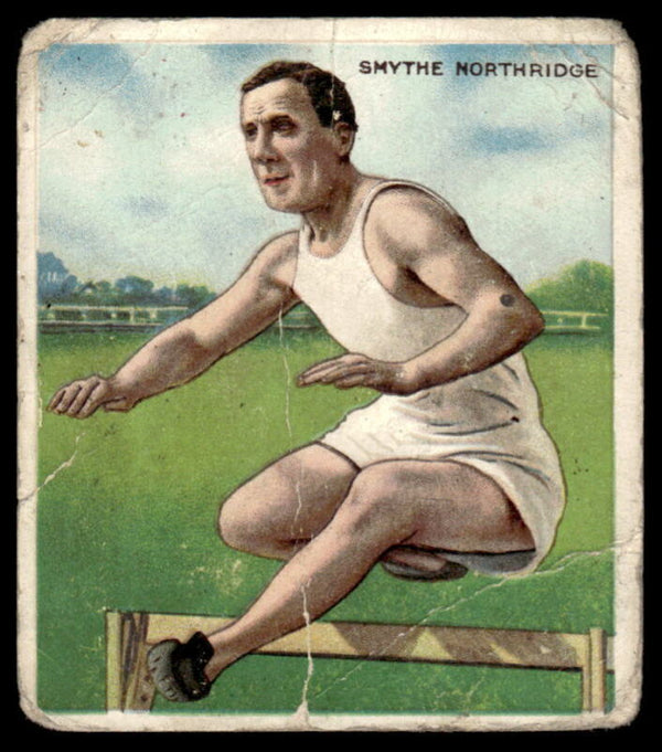 1910 T218 SMYTHE NORTHRIDGE POOR HASSAN TRACK AND FIELD IRISH-AMERICAN