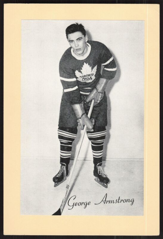 1944-64 BEE HIVE PHOTOS GEORGE ARMSTRONG VG GROUP 2 BEEHIVE MAPLE LEAFS