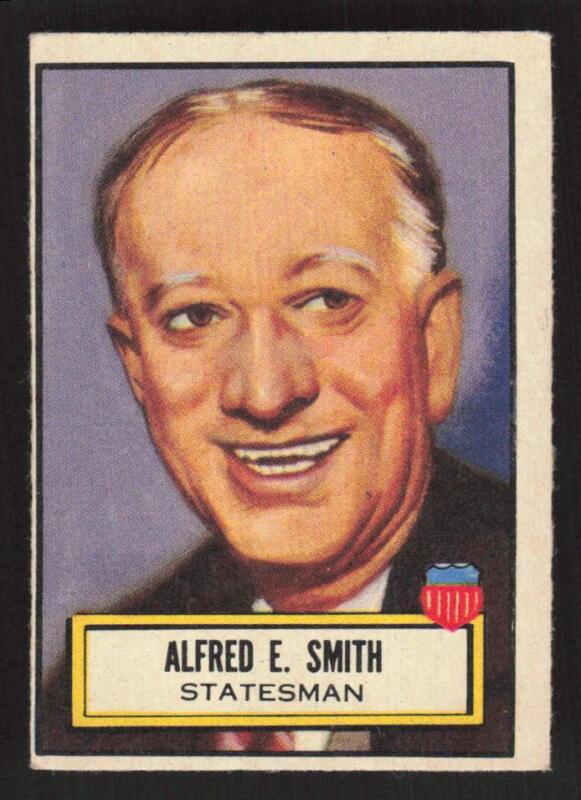 1952 TOPPS LOOK 'N SEE ALFRED E. SMITH 95 VG STATESMAN