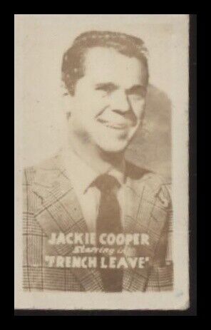 1948 TOPPS MAGIC PHOTOS JACKIE COOPER 7J VG-EX R714-27 MOVIE STARS ENTERTAINER