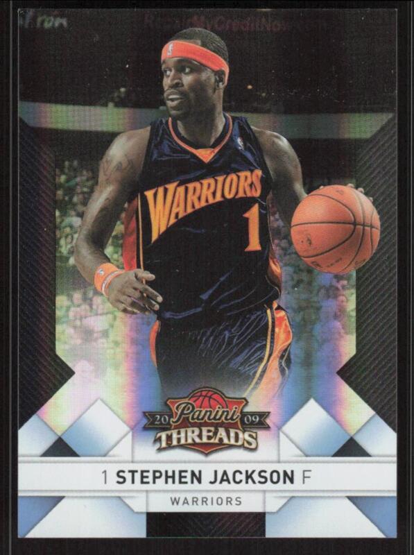 2009 PANINI THREADS STEPHEN JACKSON 17 CENTURY PROOF PLATINUM SSP 16/25 WARRIORS