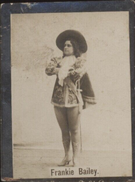 1901 OGDEN'S GUINEA GOLD CIGARETTES FRANKIE BAILEY POOR TRIMMED ACTRESS