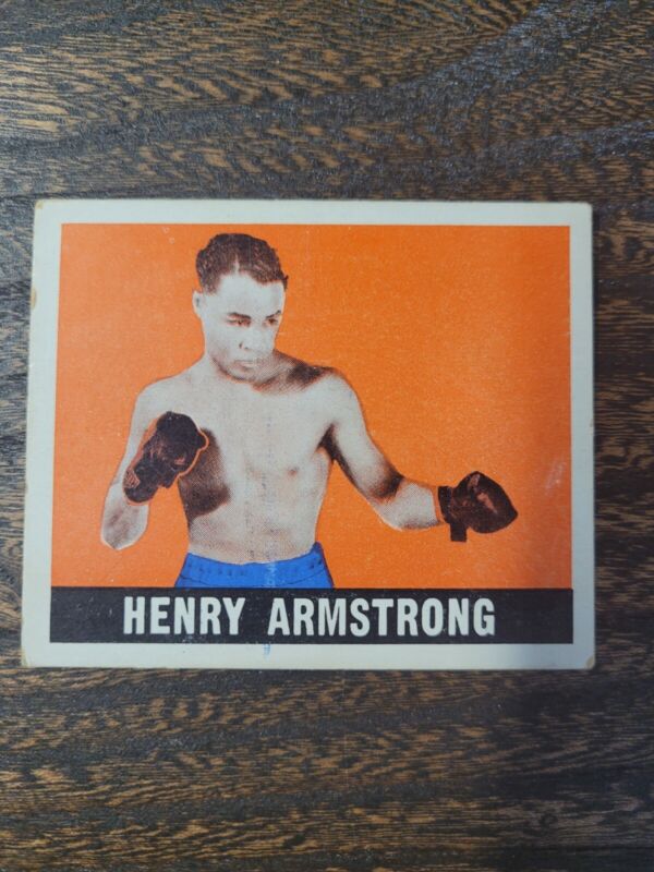 1948 LEAF HENRY ARMSTRONG 35 EX BOXING WBA