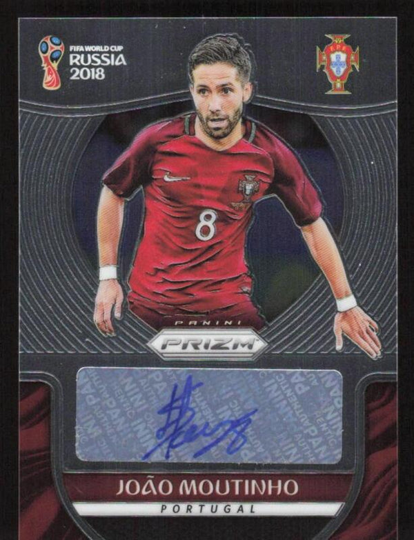 2018 PANINI PRIZM FIFA WORLD CUP JOAO MOUTINHO S-JMO MINT AUTOGRAPH PORTUGAL