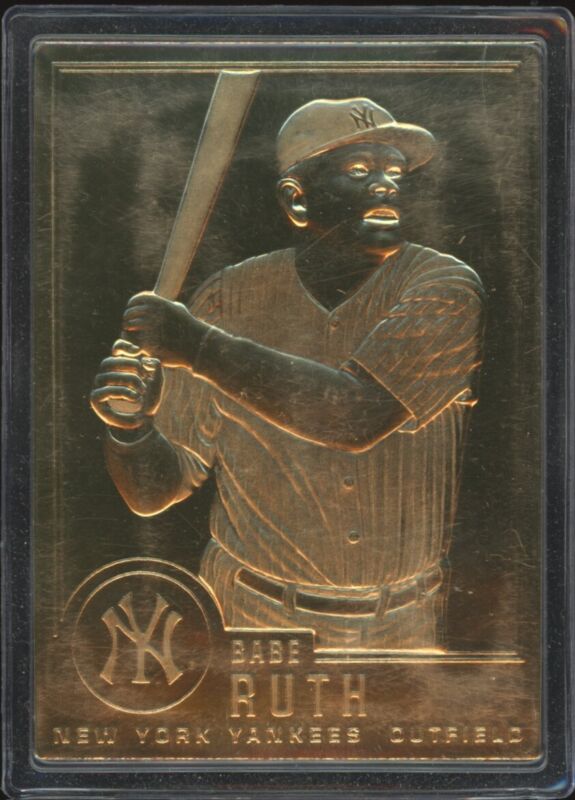 1996 CMG WORLDWIDE BABE RUTH 30 MINT BASEBALL NEW YORK YANKEES