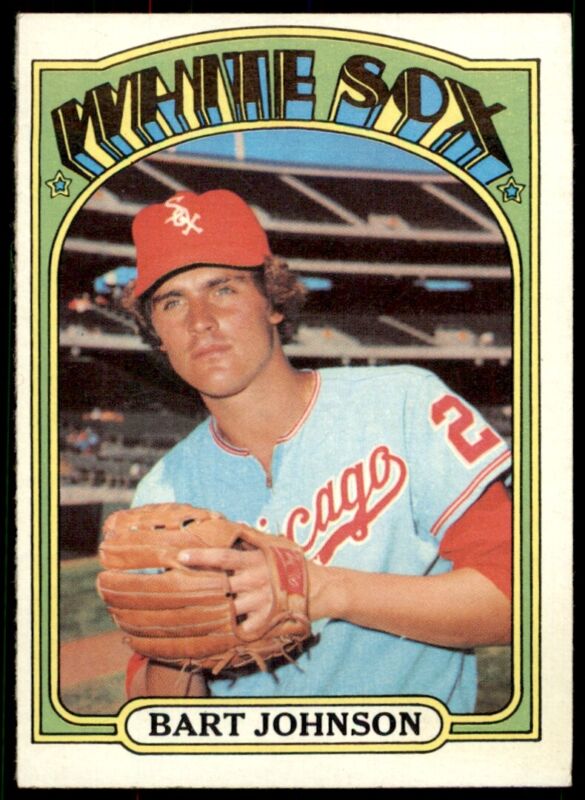 1972 TOPPS BART JOHNSON 126 NRMT BASEBALL CHICAGO WHITE SOX