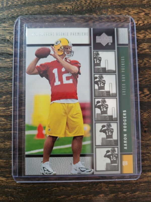 2005 UPPER DECK AARON RODGERS RC ROOKIE GREEN BAY PACKERS