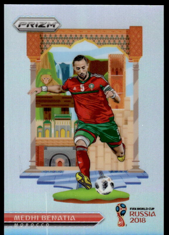 2018 PANINI PRIZM WORLD CUP MEDHI BENATIA NL-27 MINT PRIZM SOCCER MOROCCO