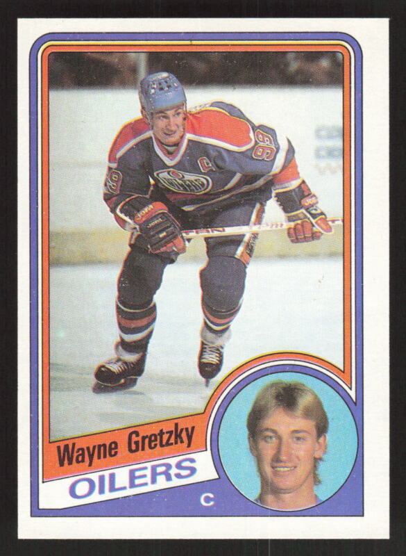 1984 TOPPS WAYNE GRETZKY 51 MINT HOCKEY EDMONTON OILERS