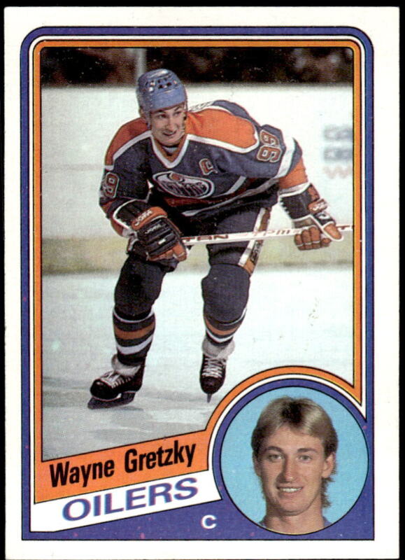 1984 TOPPS WAYNE GRETZKY 51 MINT HOCKEY EDMONTON OILERS