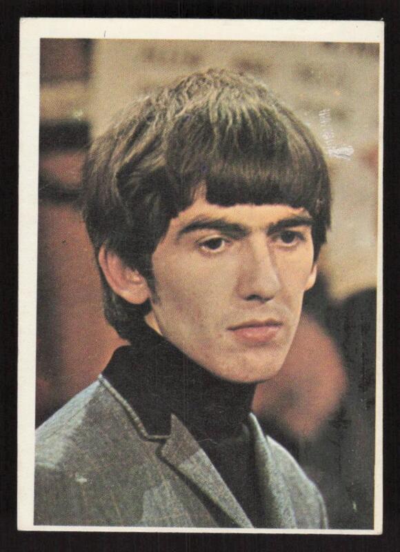 1964 TOPPS THE BEATLES 26 EXMT GEORGE HARRISON COLOR MUSICIAN