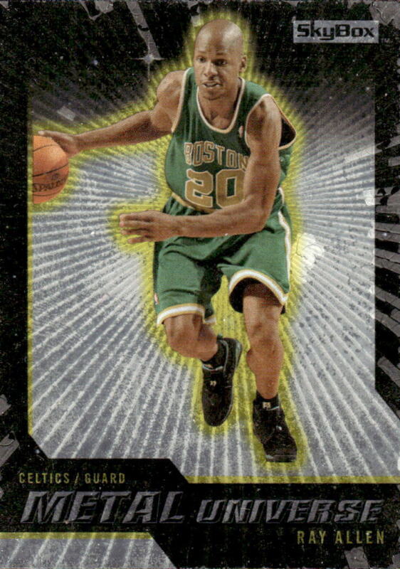 2008 SKYBOX RAY ALLEN 14 MINT METAL UNIVERSE BASKETBALL BOSTON CELTICS
