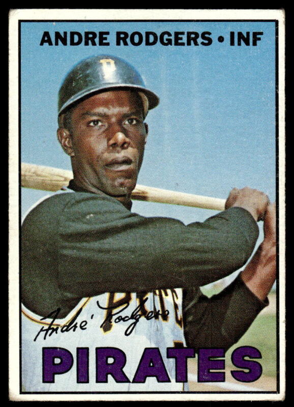 1967 TOPPS ANDRE RODGERS 554 VG SP HIGH # BASEBALL PITTSBURGH PIRATES