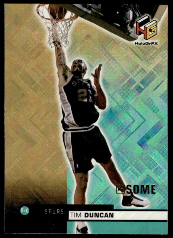 1999 UPPER DECK HOLOGRFX TIM DUNCAN 49 MINT GET SOME GOLD SAN ANTONIO SPURS