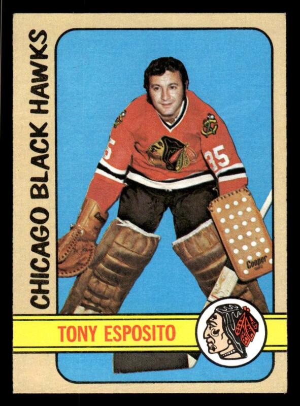 1972 TOPPS TONY ESPOSITO 20 MINT HOCKEY CHICAGO BLACKHAWKS