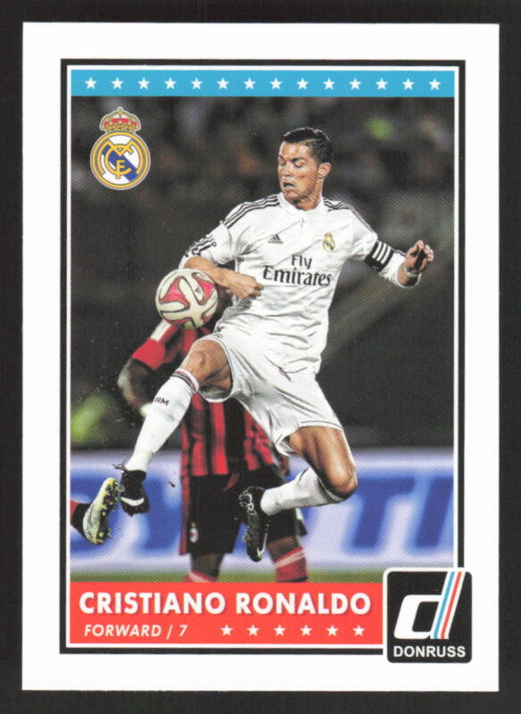 2015 DONRUSS CRISTIANO RONALDO 1 MINT SOCCER REAL MADRID CF