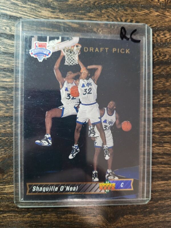 1992 UPPER DECK SHAQUILLE O'NEAL RC ROOKIE BASKETBALL ORLANDO MAGIC